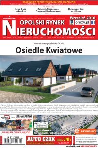 Opolski Rynek Nieruchomości wrzesień 2016