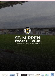 St.Mirren FC Commercial Directory 2019-2020