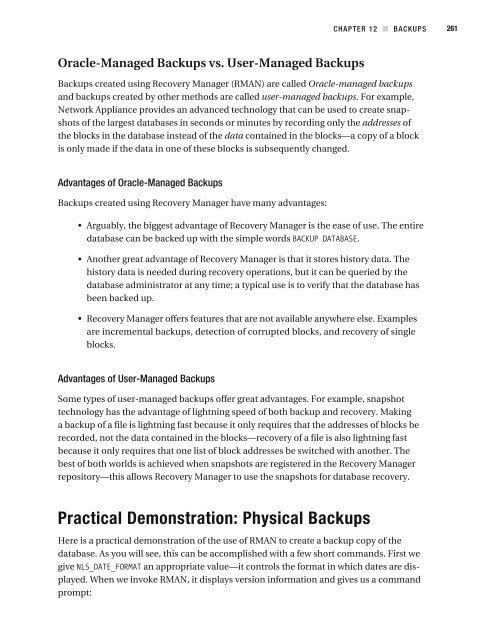 Beginning Oracle Database 11g Administration From Novice to Professional