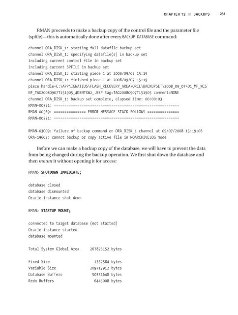 Beginning Oracle Database 11g Administration From Novice to Professional