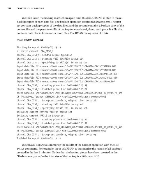 Beginning Oracle Database 11g Administration From Novice to Professional