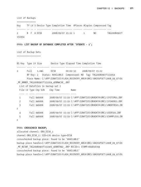 Beginning Oracle Database 11g Administration From Novice to Professional