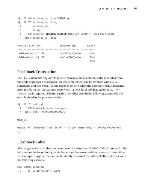 Beginning Oracle Database 11g Administration From Novice to Professional