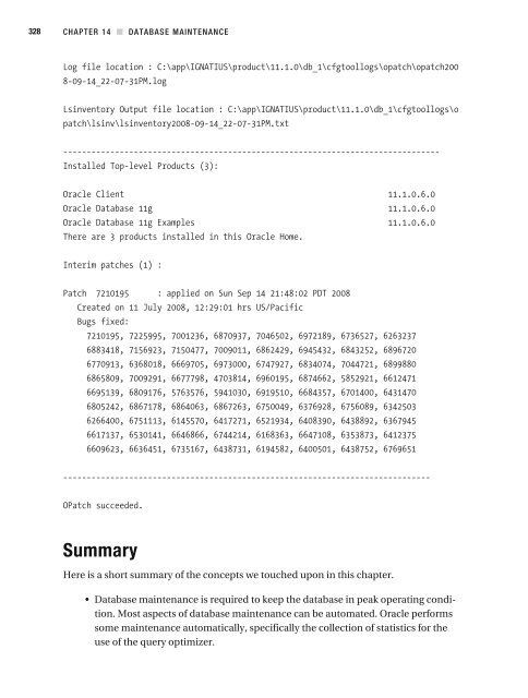 Beginning Oracle Database 11g Administration From Novice to Professional