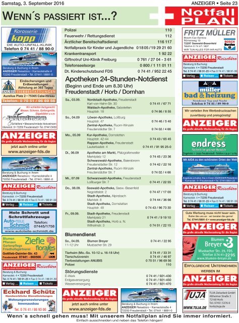 Anzeiger Ausgabe 35/16