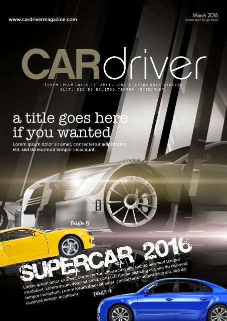 Car Magazine