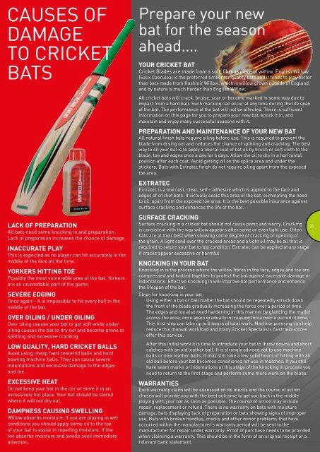 Intersport Cricket Catalogue