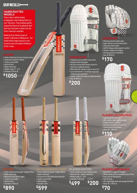 Intersport Cricket Catalogue