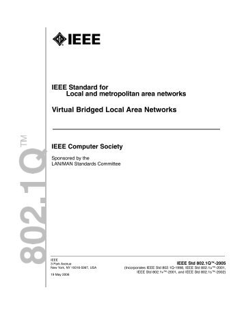 Virtual Bridged Local Area Networks - Department of Computing ...
