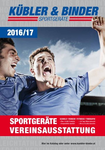 Hauptkatalog Kübler Binder 2016/17
