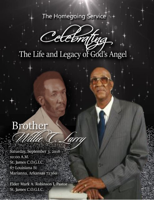 Larry Obituary