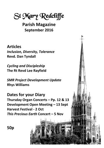 St Mary Redcliffe Church Parish Magazine - September 2016