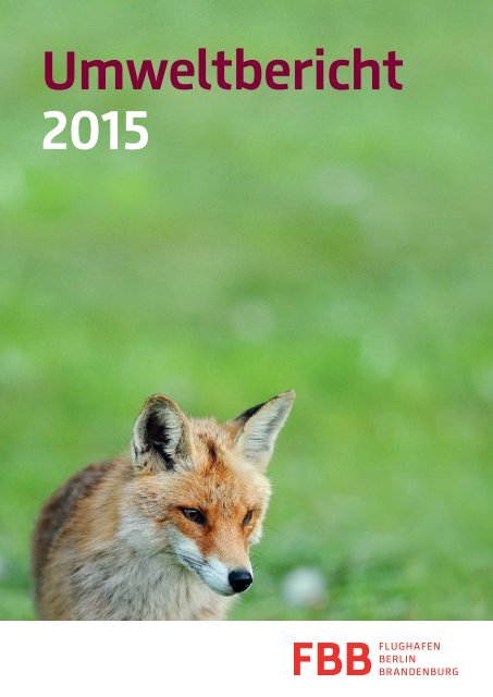 Umweltbericht 2015