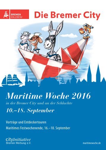 Programmheft Maritime Woche 2016 