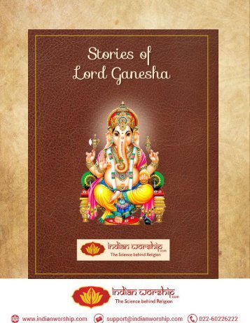 GANESHA STORIES