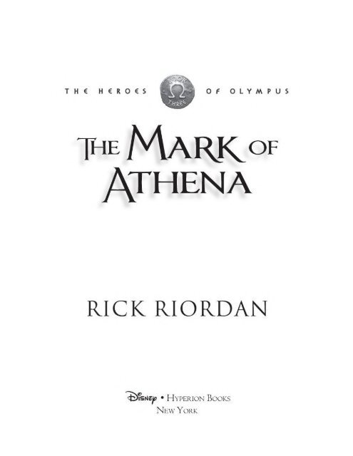 04 The Mark of Athena