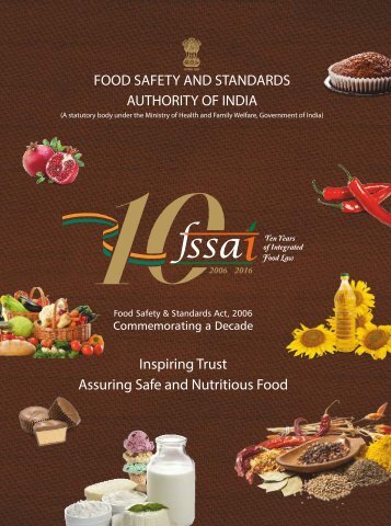 Inspiring Trust Assuring Safe and Nutritious Food