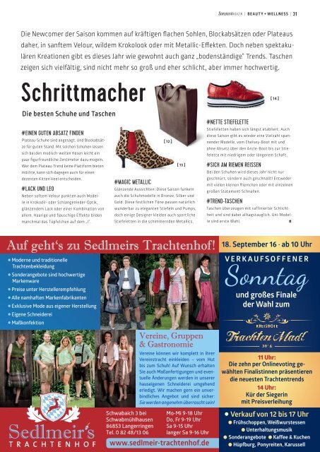 SchlossMagazin Bayerisch-Schwaben September 2016