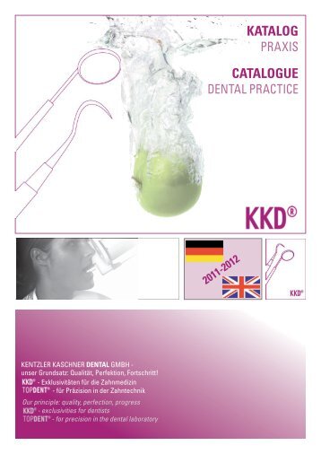 kkd® gesamtkatalog - KENTZLER-KASCHNER DENTAL GmbH