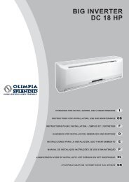 big inverter dc 18 hp - Olimpia Splendid