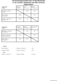 Raster Kreistmeisterschaften (PDF, 57 KB) - BGL-Tennis.de