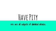 Have Pity