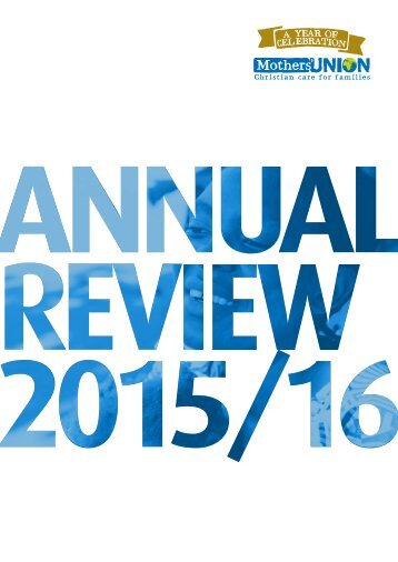 Mothers' Union - Annual Review 2015