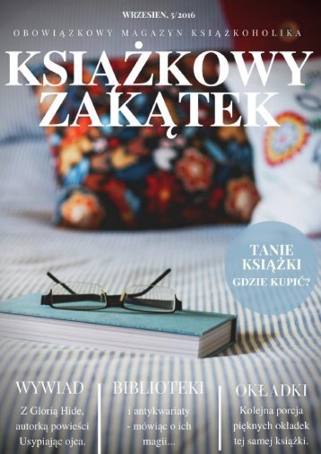 WRZESIEŃ 2016, KSIĄŻKOWY ZAKĄTEK