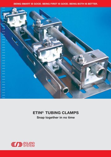 The ETIN tubing clamps are patented. - JT Day