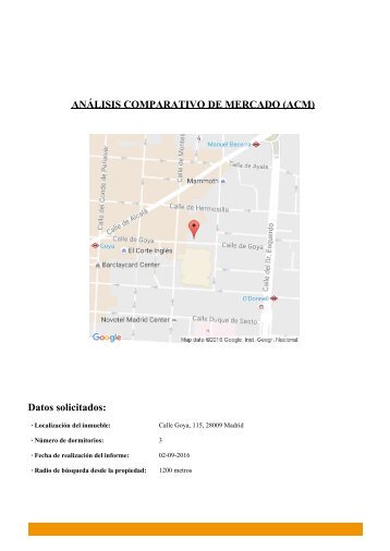 Análisis Comparativo de Mercado