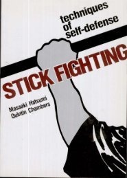 Hatsumi Masaaki - Stick fighting