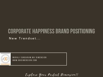 Corporate Happiness