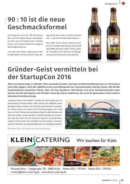 CityNEWS- Ausgabe 03/2016