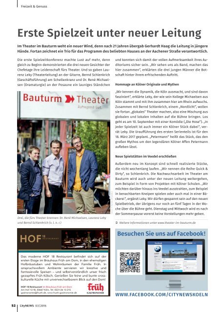 CityNEWS- Ausgabe 03/2016