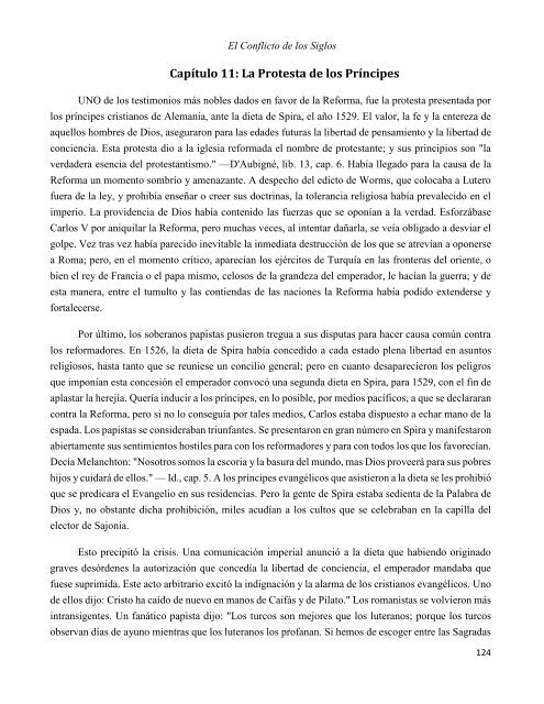 El Conflicto de los Siglos por Elena G de White [Edicion Completa]