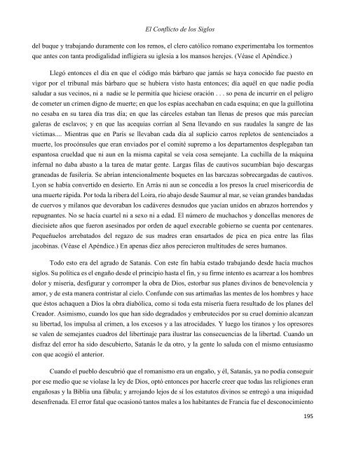 El Conflicto de los Siglos por Elena G de White [Edicion Completa]