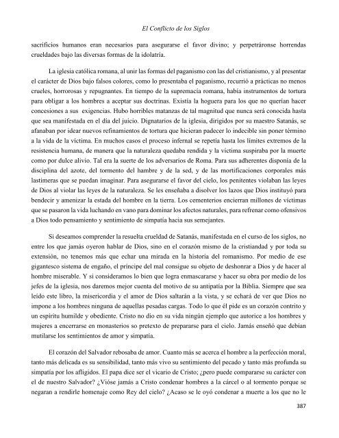 El Conflicto de los Siglos por Elena G de White [Edicion Completa]