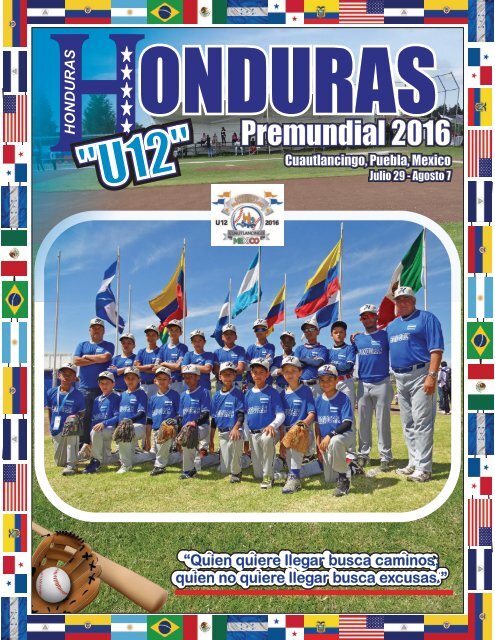 Seleccion U12 Honduras 2016
