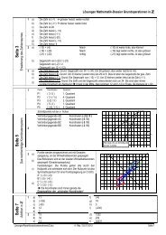 Mathematik-Dossier 2 – Die Welt der natürlichen Zahlen – Teil A