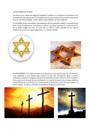 LAS RELIGIONES REVELADAS