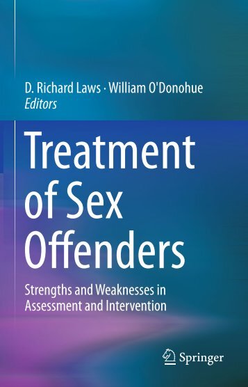 Treatment of Sex Offenders