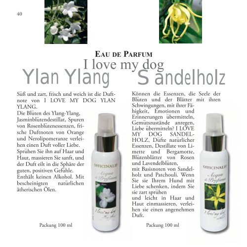 OFFICINALIS Katalog