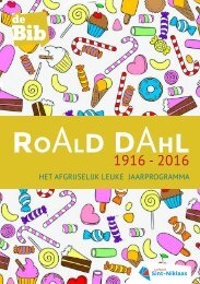 Roald Dahl | Jaarprogramma Bib Sint-Niklaas