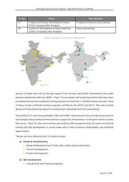 Draft Detailed Project Report