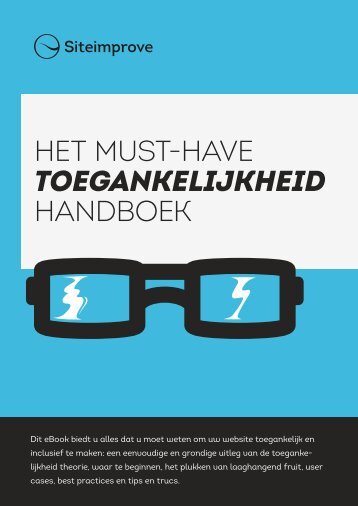 Het Must-Have TOEGANKELIJKHEID Handboek