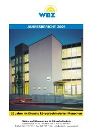 jahresbericht 2001 - Wohn