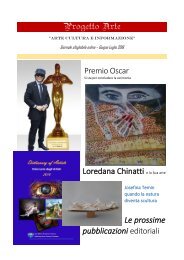 Progetto Arte giornale bimestrale sfogliabile online Giugno Luglio 2016