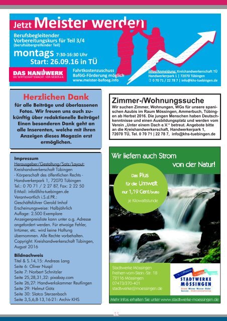 Handwerk aktuell Sommer 2016 Web