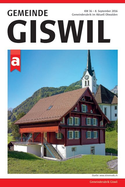 Gemeinde Giswil 2016-36