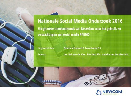 Nationale Social Media Onderzoek 2016